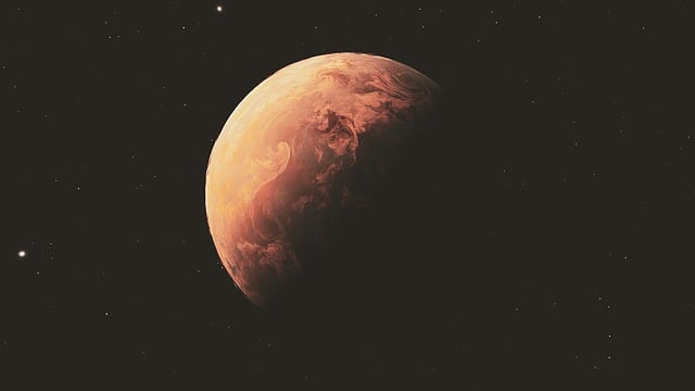 Free space planet universe illustration