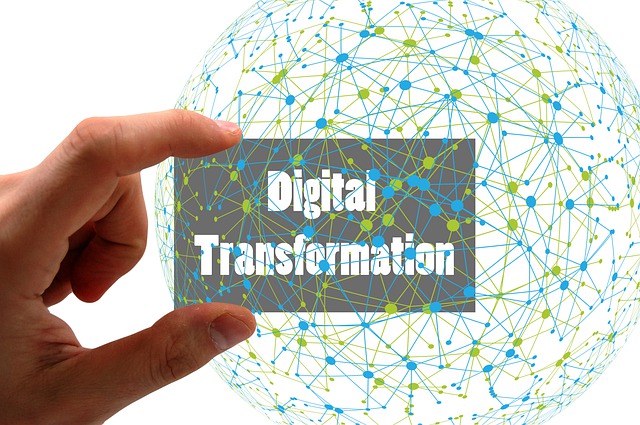 Download free HD stock image of Digitization Transformation Free digitization transformation hand illustration