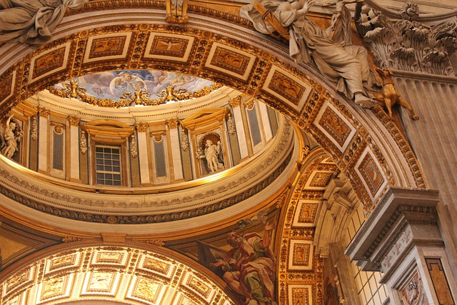 Free Vatican Ceiling photo and picture