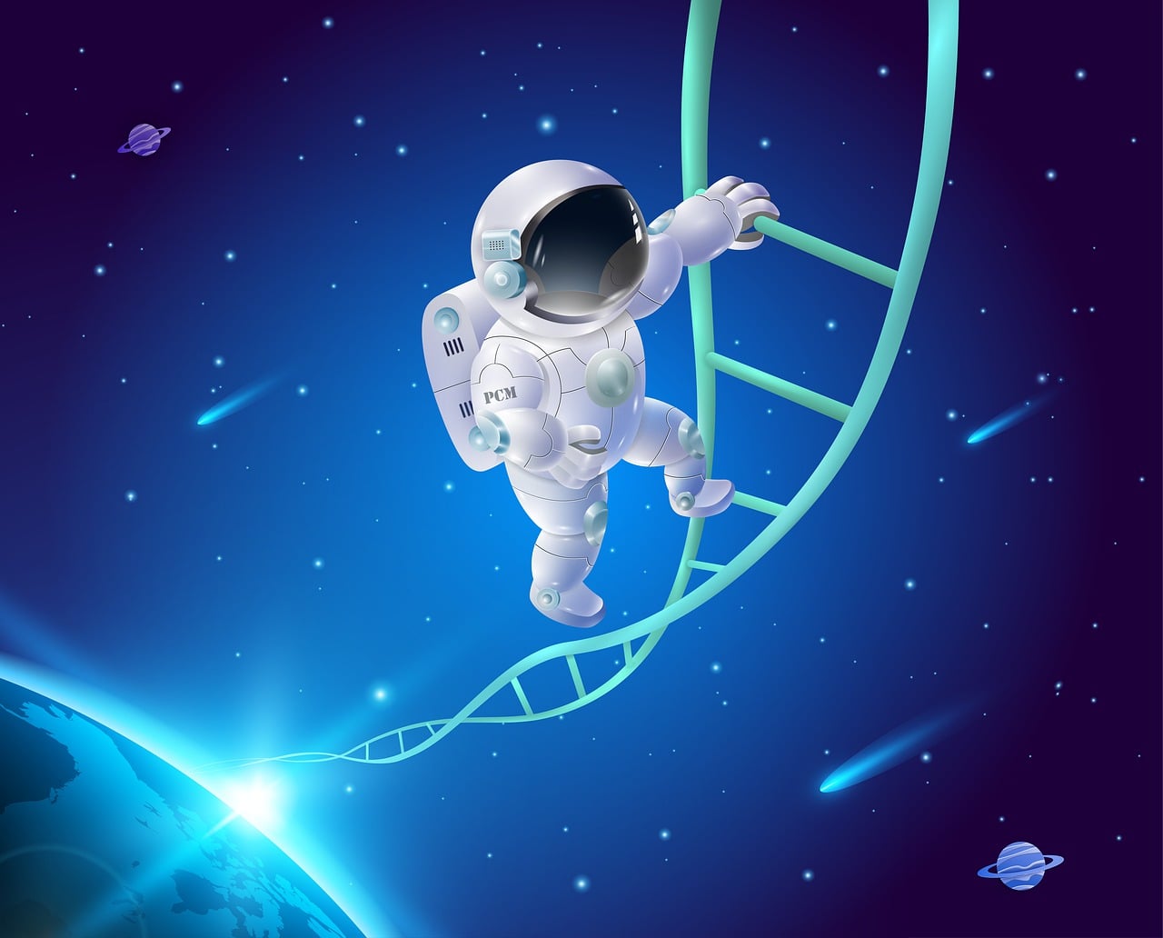 Download Space, Dna, Earth. RoyaltyFree Stock Illustration Image Pixabay