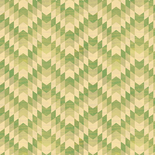 Geometrie Fundal, Lămâie Verde, Zigzag