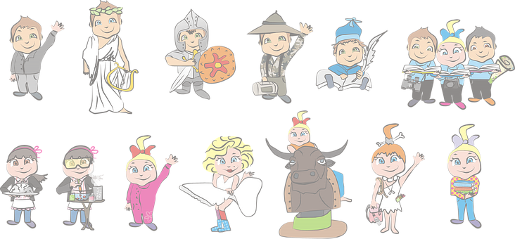 Copii, Dressing, Deghizare, Costum, Joc