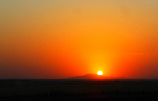 sunset, gradient, sun, sky, orange, dusk, horizon, color, afterglow, summer, evening, nature, light, dawn, silhouette, fire, outdoor, orange sky, orange fire, orange sun, orange light, orange summer, orange color, orange lights