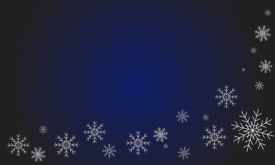 Flocos De Neve De Neve, Natal, Neve