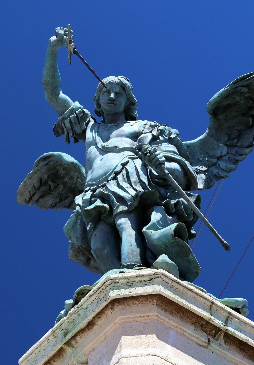 Statue Rome Side View Rome Statue Bridge - Free photo on Pixabay - Pixabay