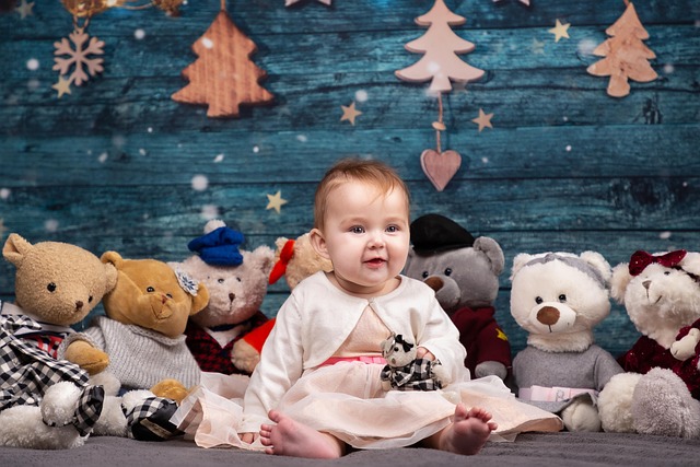 Niño, Vacaciones, La Navidad, Estrella