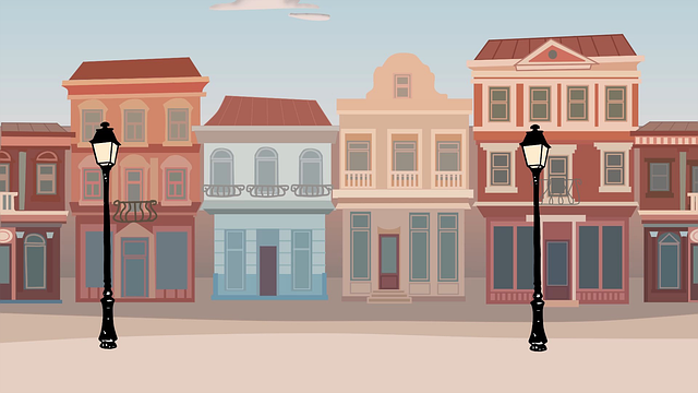 Free building block blocks illustration