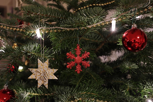 Weihnachtsbaum, Baumschmuck