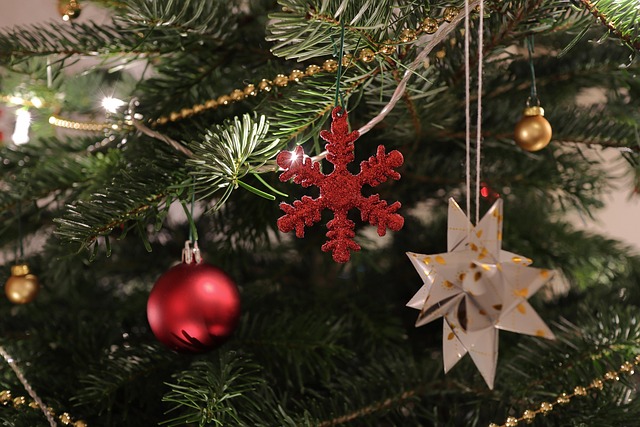 Weihnachtsbaum, Baumschmuck