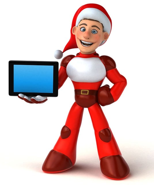 Free santa claus christmas illustration