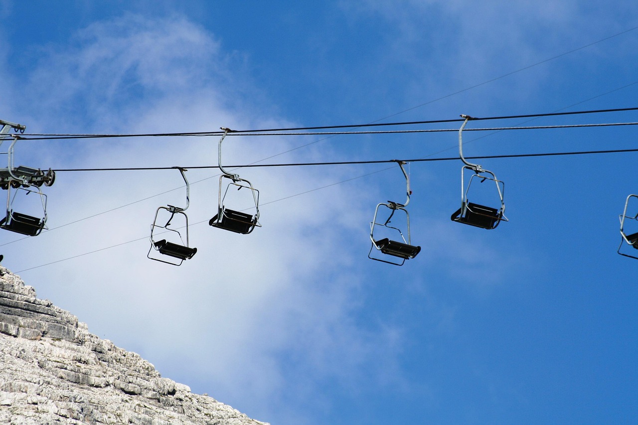 Chairlift - free online jigsaw puzzle photo