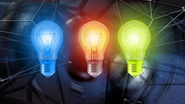Free lightbulb energy electricity illustration