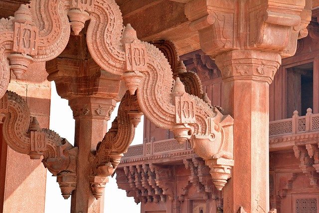 Azië, India, Agra, Fatapur Sikri, Stad
