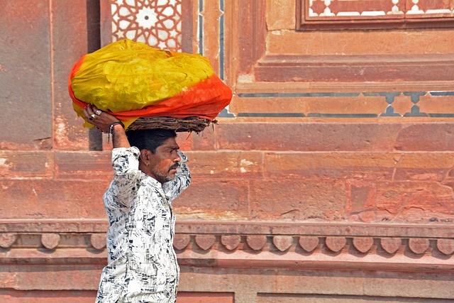 Azië, India, Agra, Fatapur Sikri, Stad