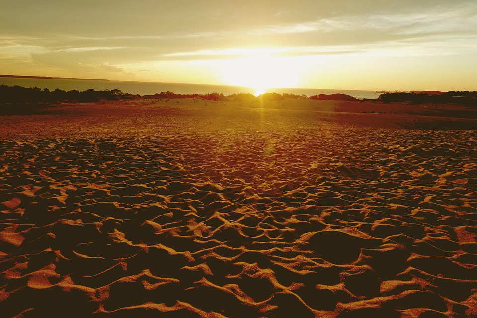 Sun Set Sand Dunes Outer Banks - Free photo on Pixabay