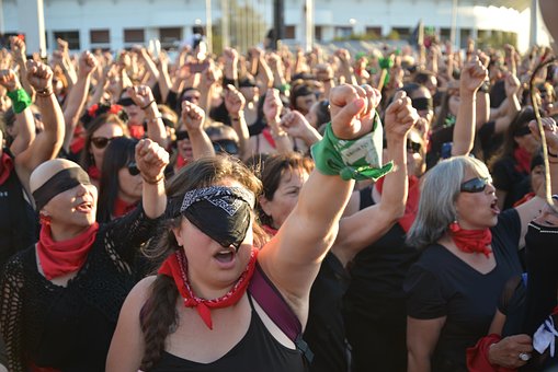 Feministene, Mars, Protest, Kvinne