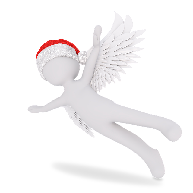 Free angel christmas angel christmas greeting illustration