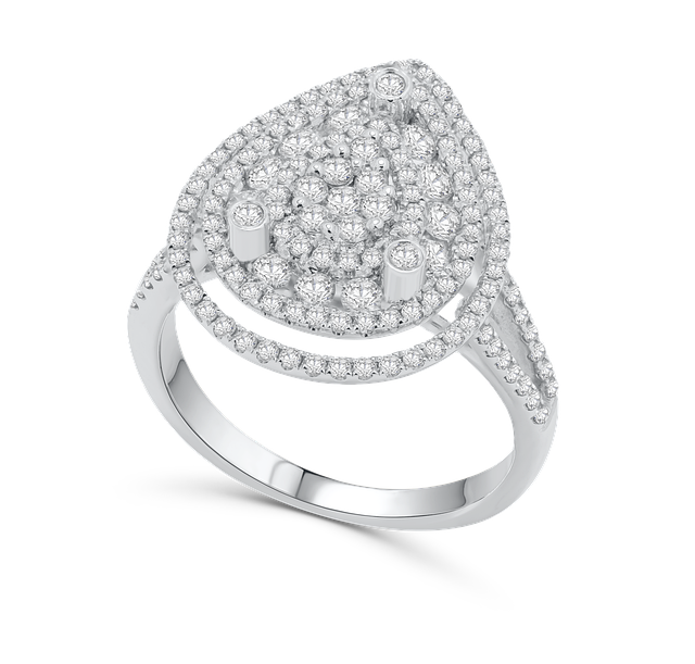 Free diamond ring engagement illustration