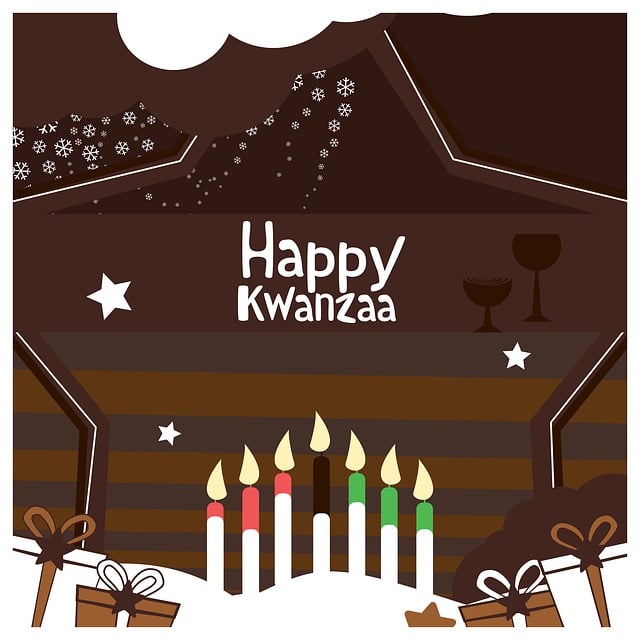 Free happy kwanzaa cloud star chocolate window des illustration