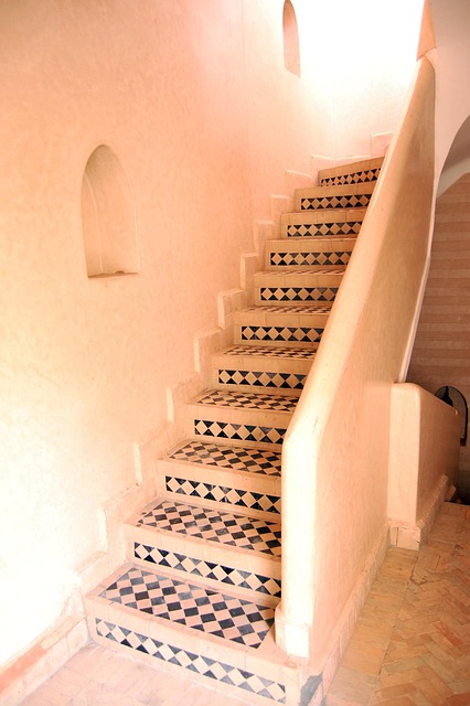 Marokko, Marrakesch, Treppen, Möbel