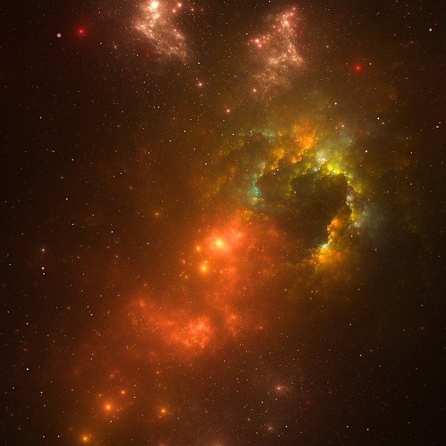 Free space galaxy universe illustration