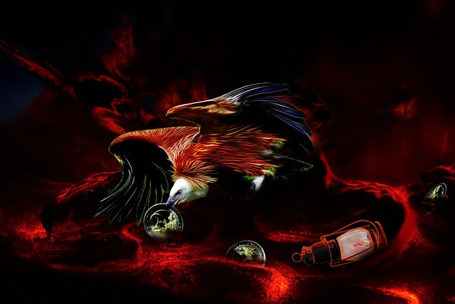 Free Vulture Greed For Money photo and picture