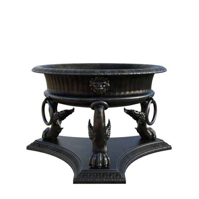 Free tripod cauldron 3d illustration