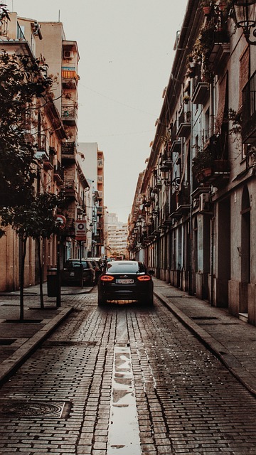 Free Car Street photo and picture
