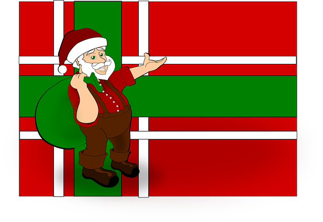 Free santa claus christmas party vector