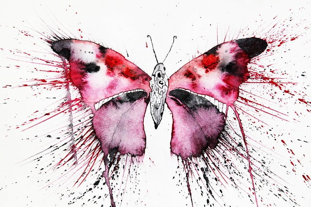 Free pink red purple illustration