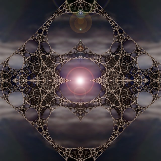 Free fantasy science fiction portal illustration