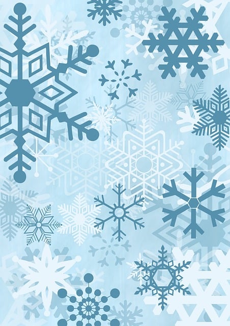 Crystal, Winter, Digital, Hintergrund