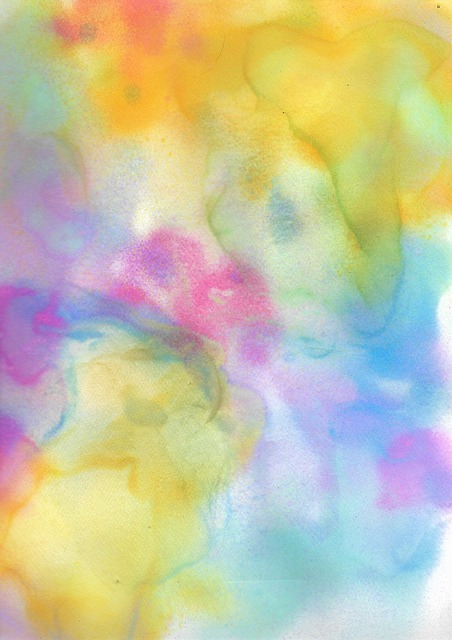 Tinte, Hintergrund, Aquarell, Bunt