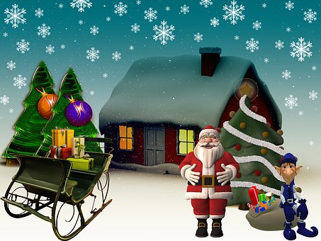 Natal, Papai Noel, Presentes, Férias