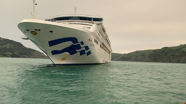 Pacific Princess, Cruse Schiff, Wasser