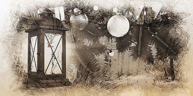 Free holiday christmas winter illustration