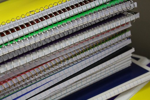 Schulmaterial, Büro, Bildung, Notizbuch