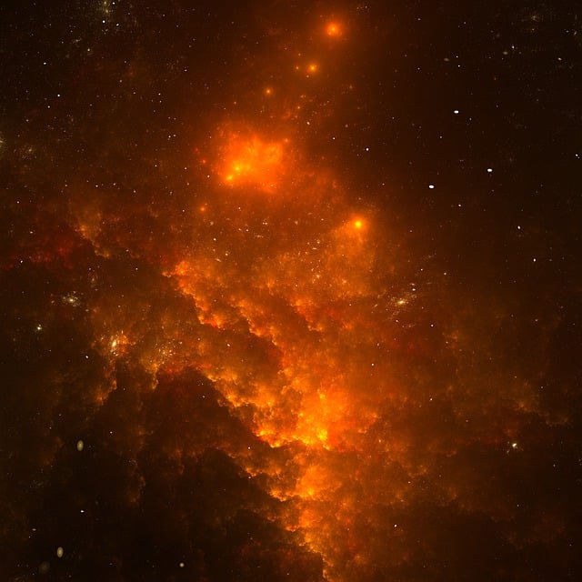 Free space galaxy universe illustration
