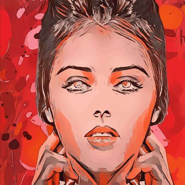 Free demon devil woman illustration