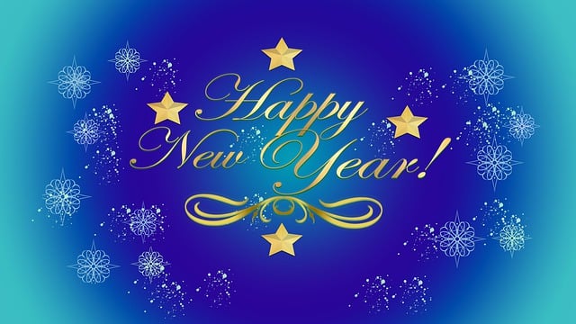 Free new year's day new year wishes sylvester illustration
