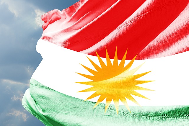 Free Flag Kurdistan photo and picture