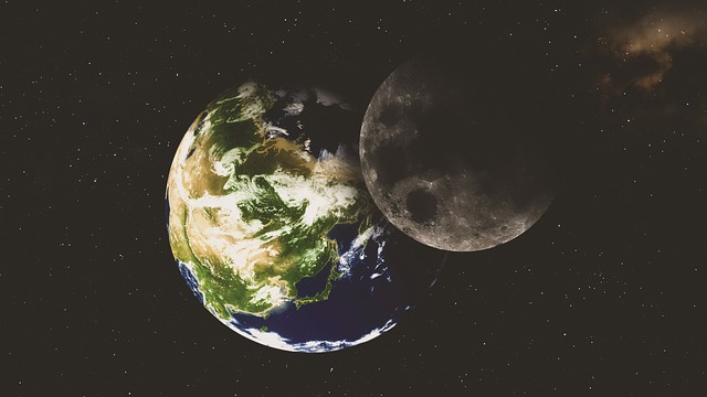 Free space planet universe illustration