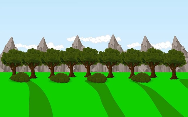 Natur, Baum, Bäume, Landschaft, Himmel