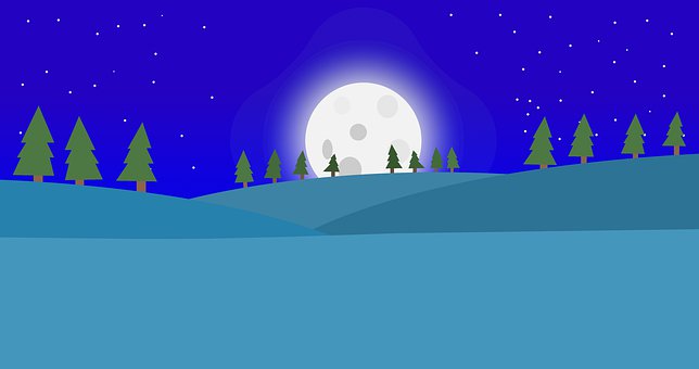 Free Winter Landscape illustration and picture
