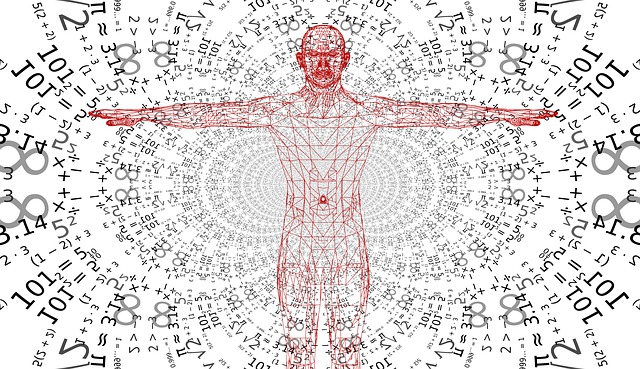 Free person man polygon illustration