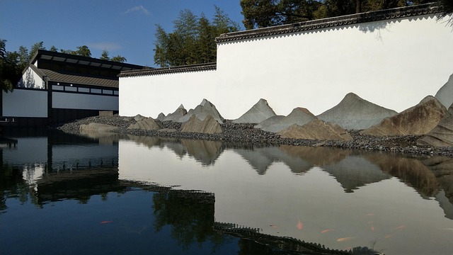 I M Pei, Suzhou, Museum, Landskab, Vand