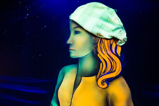 Free Woman Abstraction illustration and picture