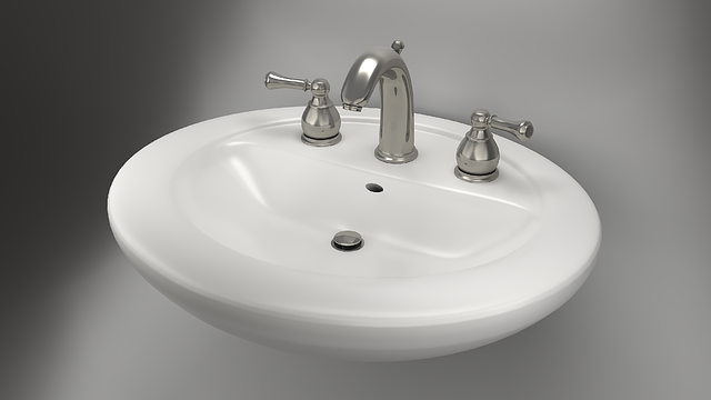 Free bathroom sink 3d cgi illustration
