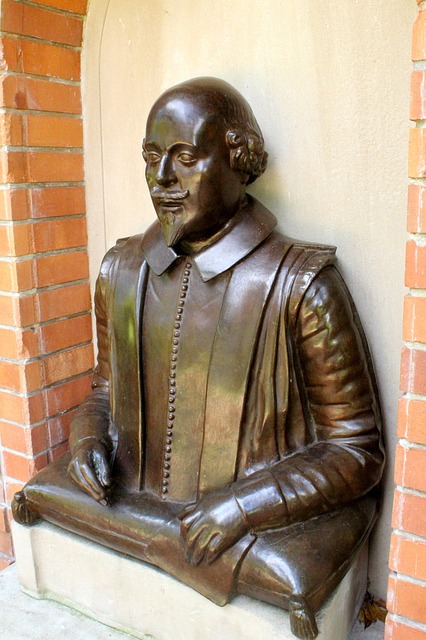 Shakespeare, Borstbeeld