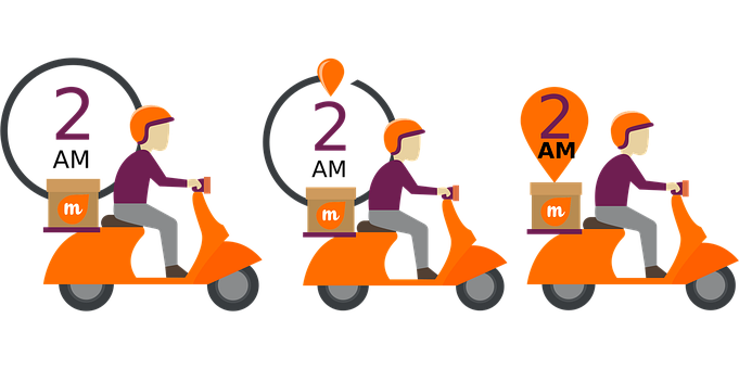 Leveranse, Levering Scooter, Scooter